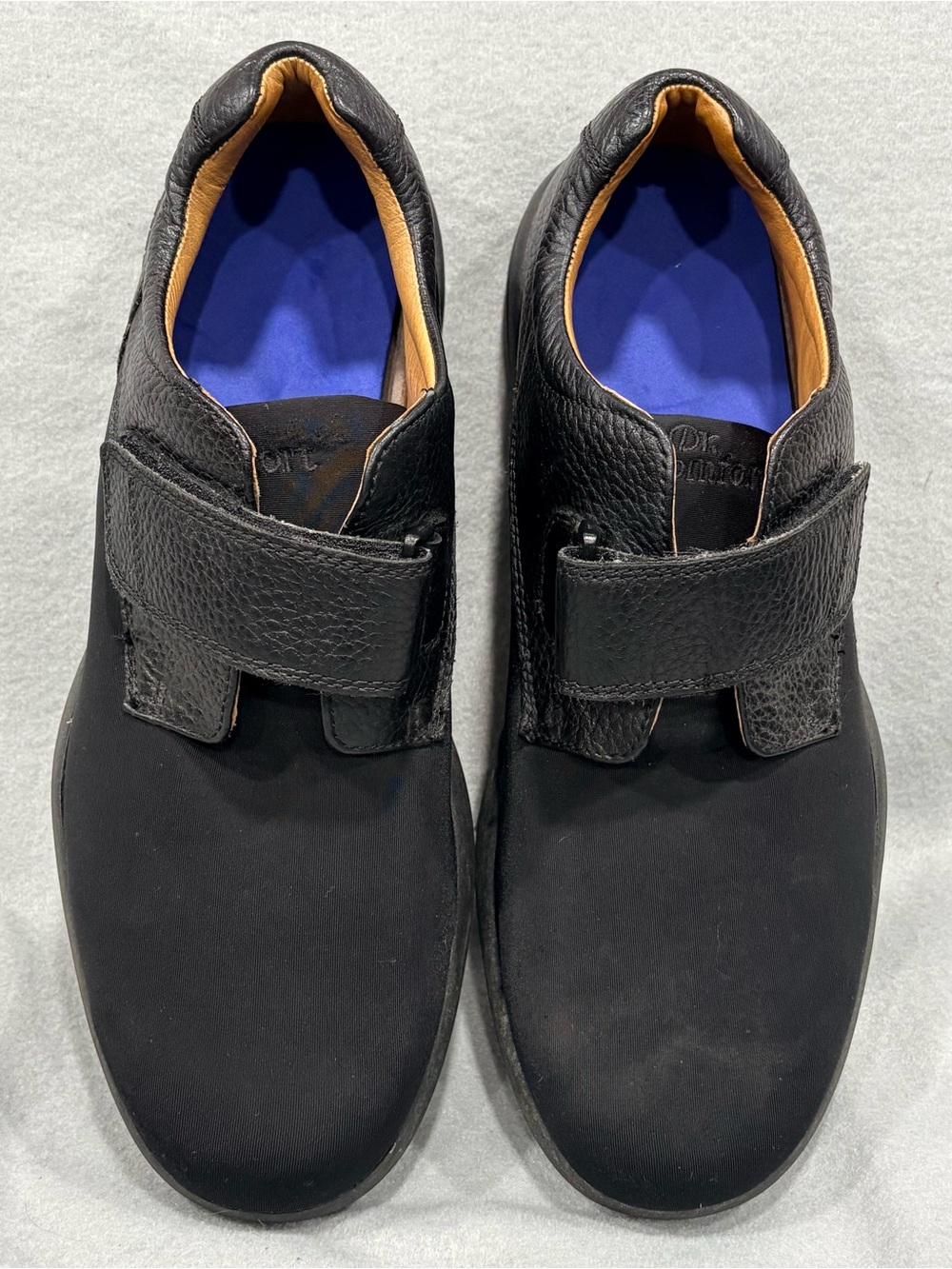 Dr. Comfort Men's Brian X Double Depth Lycra Shoes Black Sz 14M Therapeutic